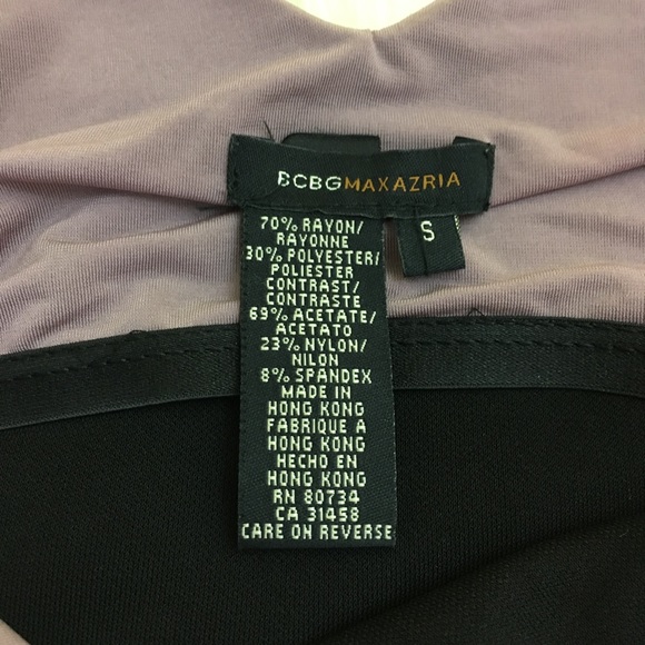 🎉SOLD🎉BCBGMAXAZRIA Asymmetrical Hem Dress - Picture 5 of 8